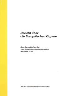 Bericht über die europäischen Organe