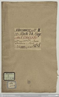 Partition parties complètes, violon Concerto en E minor, E minor par Johann Georg Pisendel