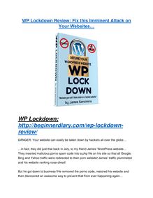 WP Lockdown review & WP Lockdown $22,600 bonus-discount
