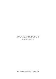 Burberry collection printemps-été 2014