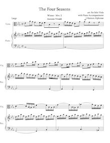 Partition viole de gambe et partition de piano, violon Concerto en F minor
