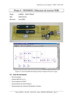 Réalisation de circuits imprimés LMP2b