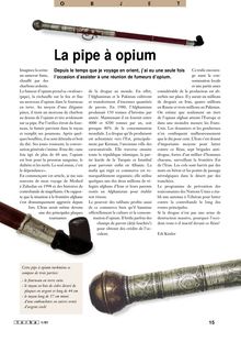 La pipe à opium