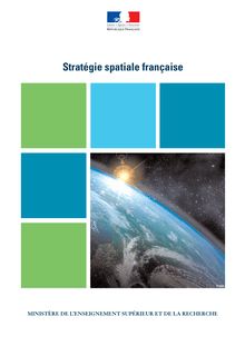 Stratégie spatiale française