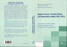 Auguste Comte / Caroline Massin