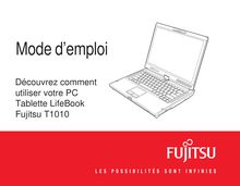 Mode d emploi Fujitsu Lifebook T1010
