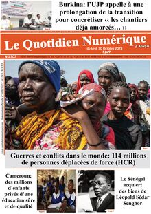 Le Quotidien Numérique d Afrique N°2307 - du 30/10/2023