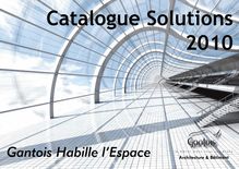 Catalogue Solutions 2010 gantois