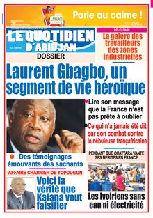 Le Quotidien d’Abidjan n°3097 - du jeudi 20 mai 2021