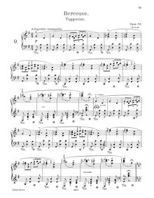 Partition complète, lyrique pièces, Op.38, Grieg, Edvard par Edvard Grieg