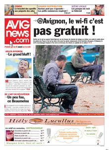 Le pdf de la semaine - s@Avignon, le wi-fi c est