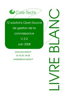 Livre Blanc des solutions Open Source de gestion de la connaissance
