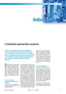 Industrie : lindustrie reprend des couleurs (Octant n° 113) 