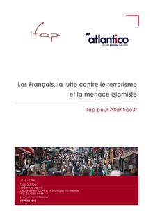 Les Français, le terrorisme et la lutte contre la menace islamiste 