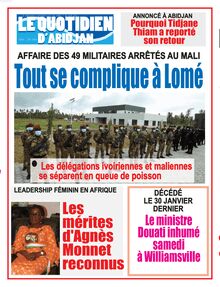 Le Quotidien d’Abidjan n°4171 - du lundi 1er août 2022