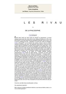 Les Rivaux (trad. Cousin)