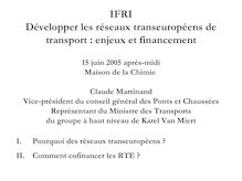 Conférence –débat ESTP Palais Bourbon 10 juin 2005 le BTP à l ...