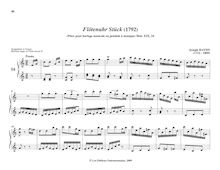 Partition No., Presto en C major, pièces pour mécanique orgue, Haydn, Joseph par Joseph Haydn