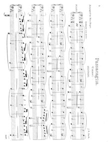 Partition complète, Passacaglia en C minor, Passacaglia and Thema Fugatum par Johann Sebastian Bach