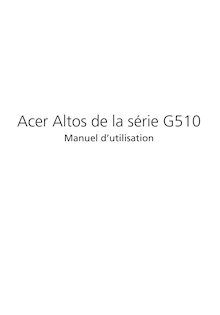 Notice Serveurs Acer  Altos G510
