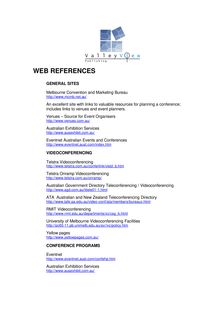 WEB REFERENCES