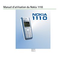 Notice Téléphone portable Nokia  1110
