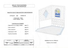 Travaux spécifiques : préparation et réalisation d une mosaïque 2006 BP - Carrelage mosaïque
