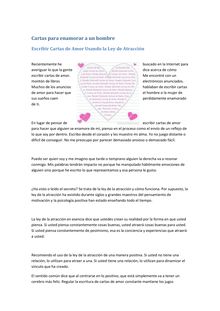 Cartas para enamorar a un-hombre - www.cursoatracciondehombres.com