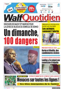 Walf Quotidien n°9373 - Du 24 au 25 juin 2023
