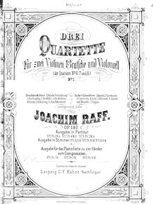 Partition violon 2, corde quatuor No.6, Op.192/1, String Quartet No.6 in C Minor "Suite Alterer Form"