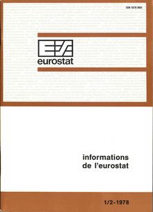 Informations de l eurostat. 1/2-1978