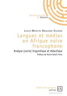 Langues et médias en Afrique noire francophone