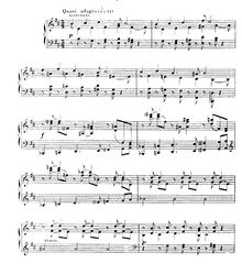 Partition complète, Nocturne No.9 en B minor, Op.97, Fauré, Gabriel