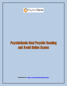 PsychicGenie-Real Psychic Reading And Avoid Online Scams