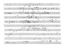 Partition parties complètes (Manuscript), viole de gambe Concerto en E♭
