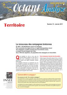 Le renouveau des campagnes bretonnes (Octant Analyse n° 13)