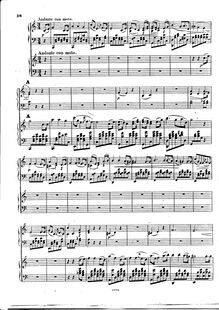 Partition , Andante con moto, Concerto No.1 pour Piano et orchestre en E minor, Op.25
