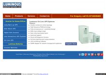 Luminous On-Line UPS Systems