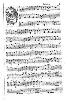 Partition trompette 1, Encaenia musices, Weichlein, Romanus