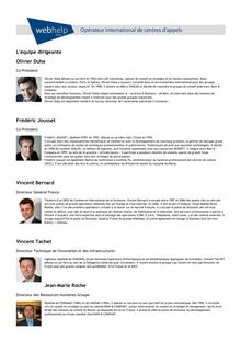 Version PDF - Les biographies de l équipe...