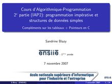 Cours d Algorithmique-Programmation 2e partie (IAP2 ...