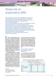 Chapitre : Revenus- Prestations sociales du Bilan économique et social Picardie 2007. Niveaux de vie et pauvreté en 2004