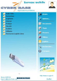 Bureau Mobile : compilation d applications (logiciels) portables