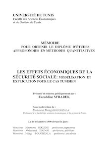 Memoire  dea en sciences economiques ezzeddine m barek 199…