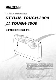 Notice Appareil Photo numériques Olympus  Stylus TOUGH-3000