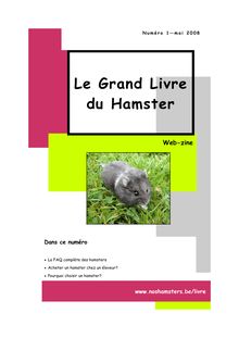 Le grand livre du Hamster