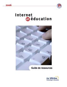 Guide Internet et éducation
