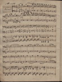 Partition I, Finale Allegro molto, Symphony No.2, D major, Beethoven, Ludwig van