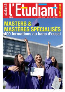 Masters & mastères spécialiés (supplément 2015)