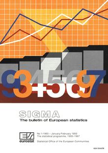 Sigma N°1/1993. The bulletin of European statistics